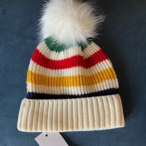 Vintage Hudson's Bay Striped Beanie- one size